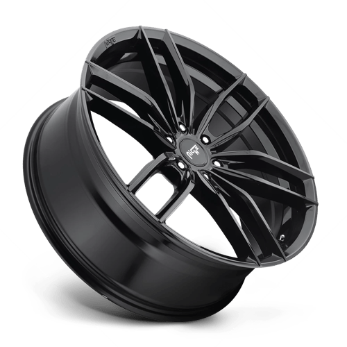 Niche 1PC VOSSO 22X9.5 6X120 67 BL 30MM Wheels