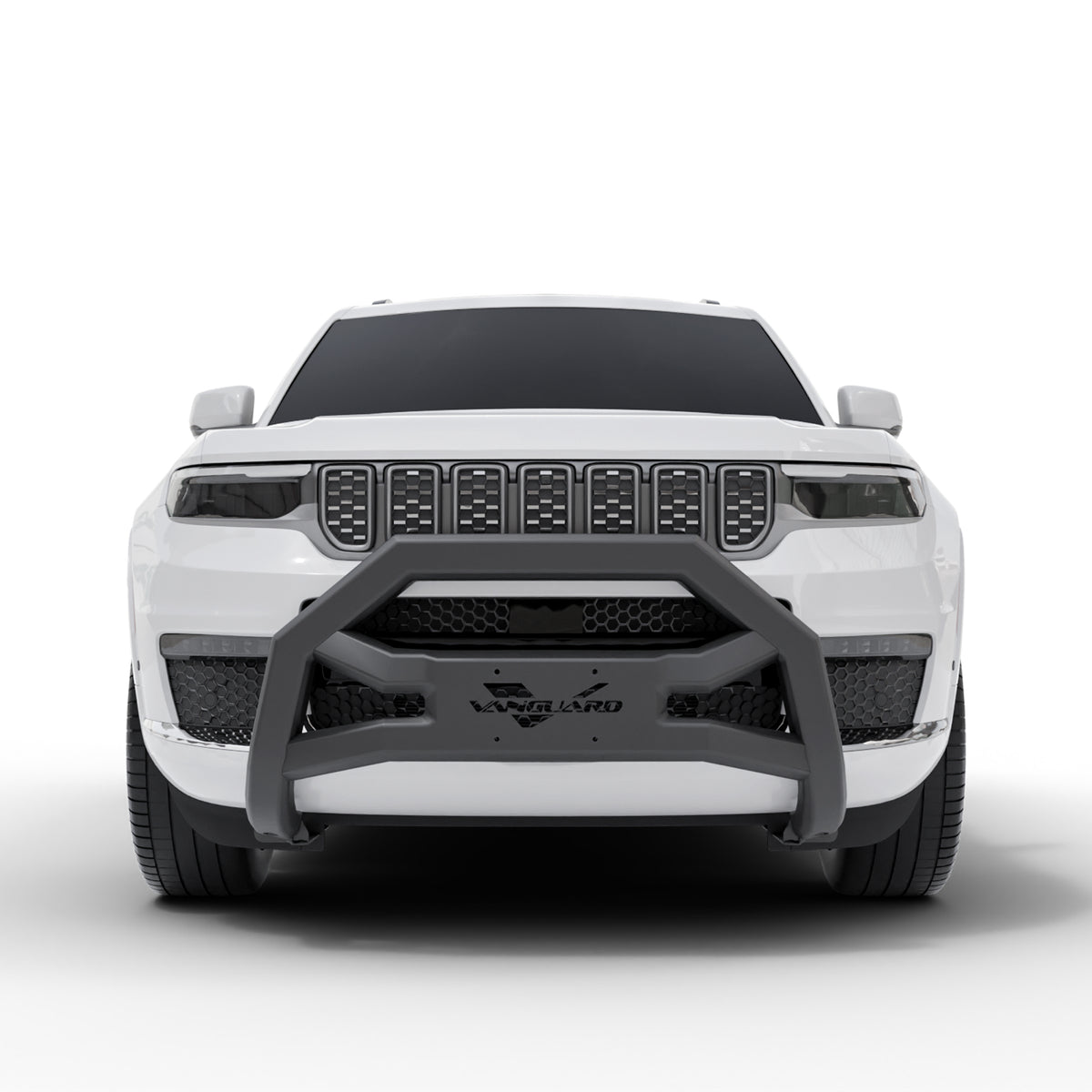 Vanguard Black Powdercoat Front Guards Bull Bars Bumper Guard for 2018-2024 volkswagen tiguan