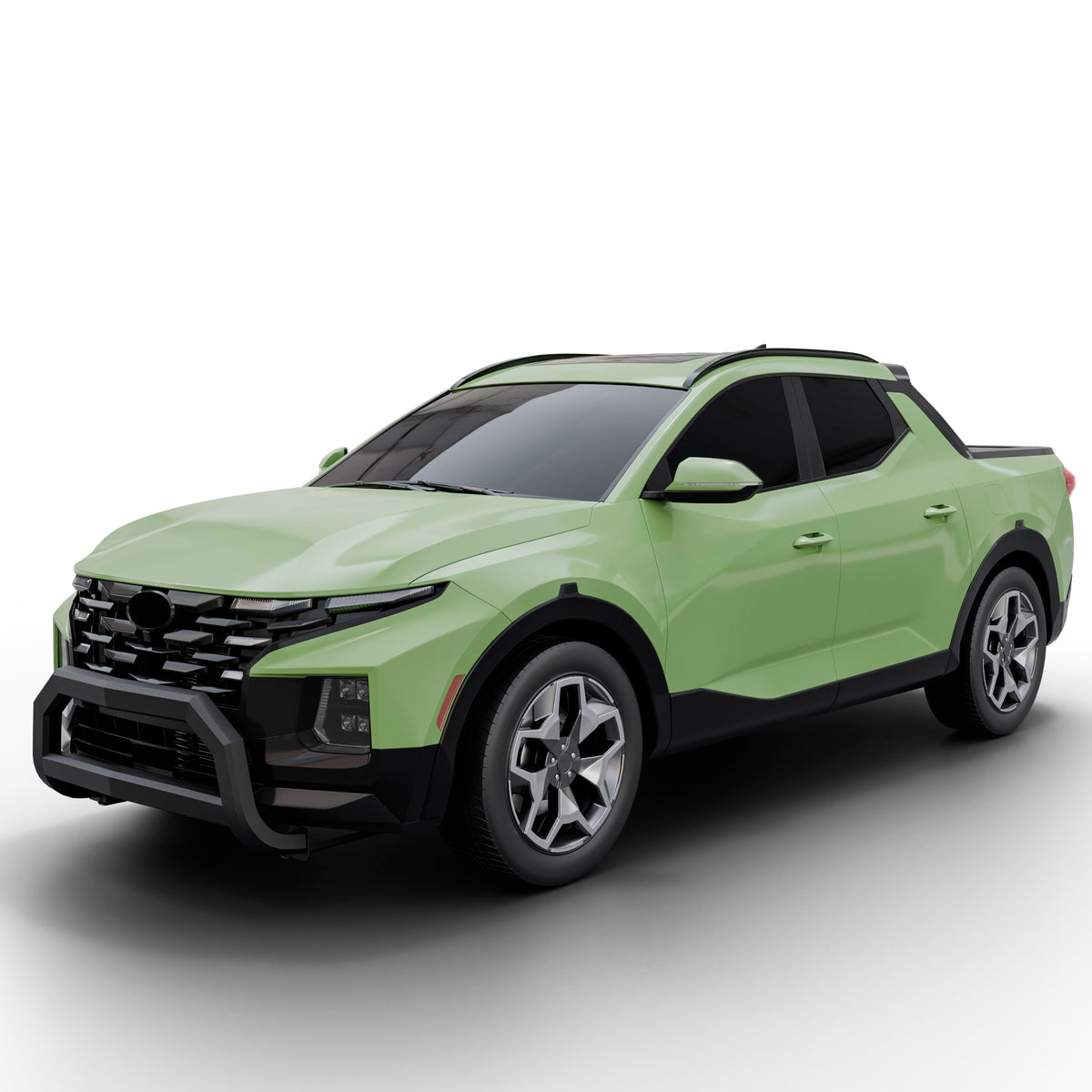 Vanguard Black Powdercoat Front Guards Bull Bars Bumper Guard for 2022-2024 hyundai santa cruz