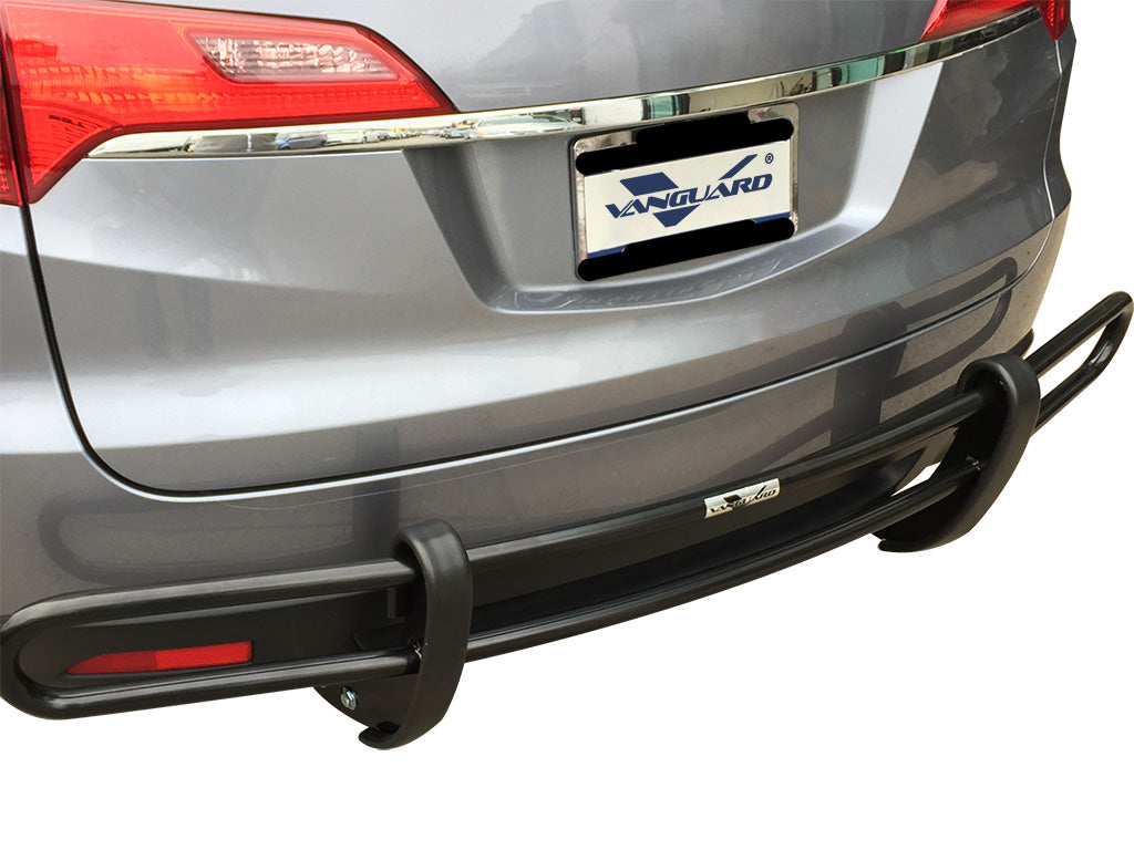 Vanguard Black Powdercoat Rear Guards Rear Bumper Guards Bumper Guard for 2019-2024 acura rdx