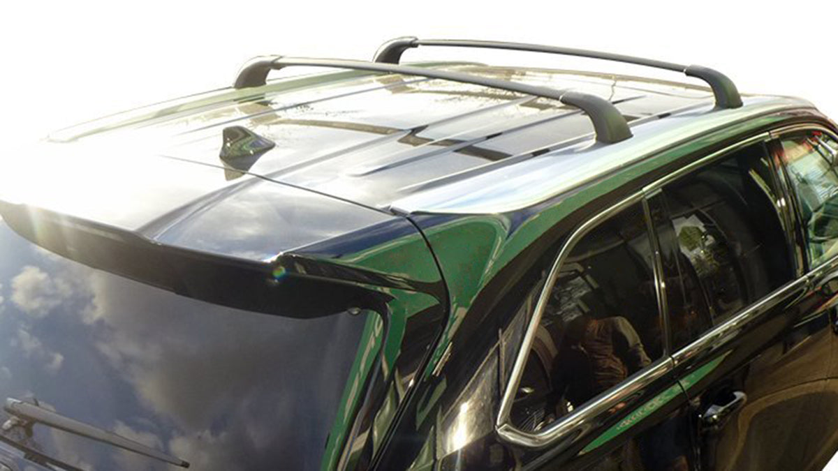 Vanguard Black Powdercoat Roof & Hitch Accessories Roof Racks Roof Rack for 2014-2019 toyota highlander