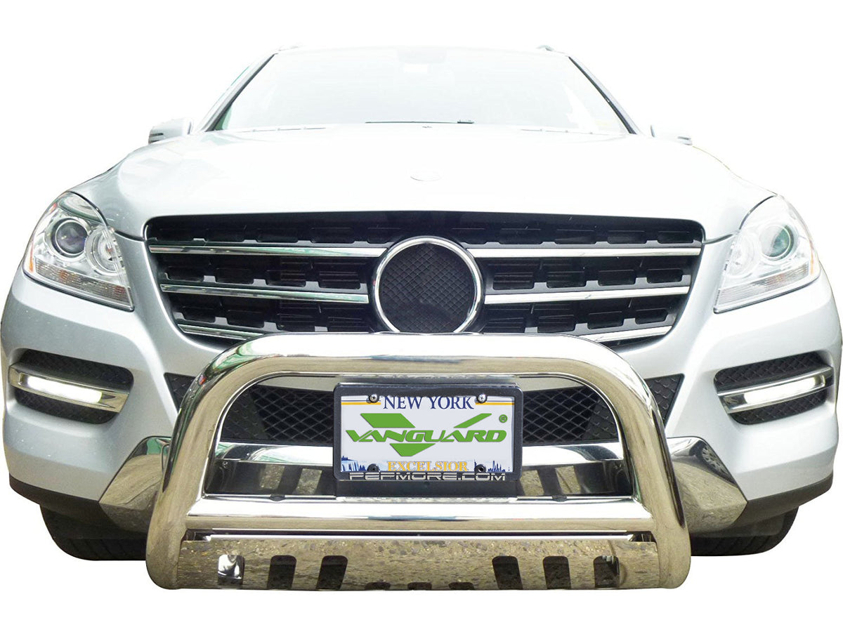 Vanguard Stainless Steel Front Guards Bull Bars Bumper Guard for 1998-2003 mercedes-benz ml320