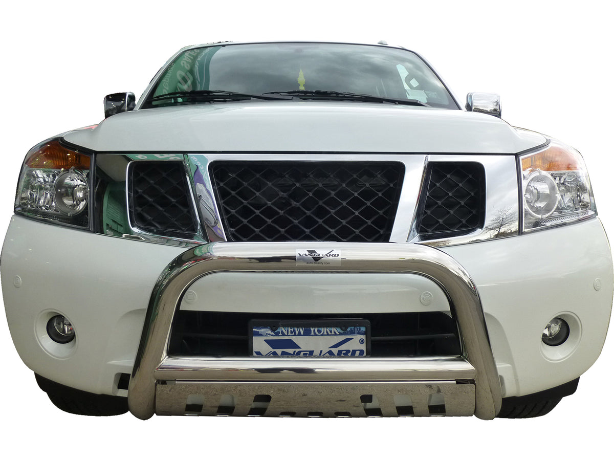 Vanguard Stainless Steel Front Guards Bull Bars Bumper Guard for 2005-2015 nissan armada