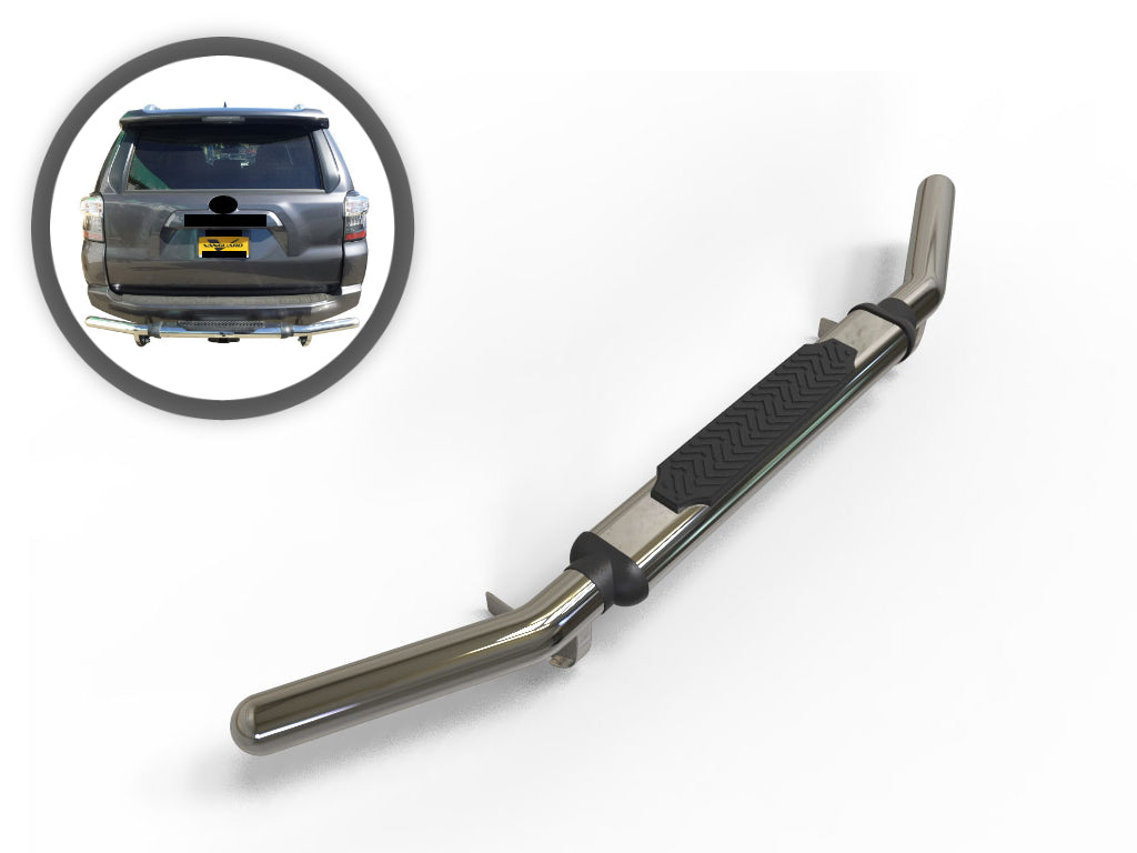 Vanguard Stainless Steel Rear Guards Rear Bumper Guards Bumper Guard for 2003-2009 lexus gx470