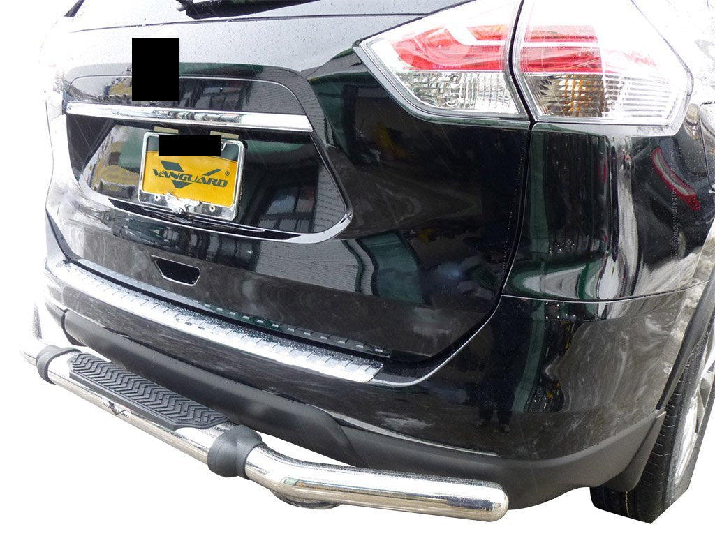 Vanguard Stainless Steel Rear Guards Rear Bumper Guards Bumper Guard for 2008-2020 nissan rogue