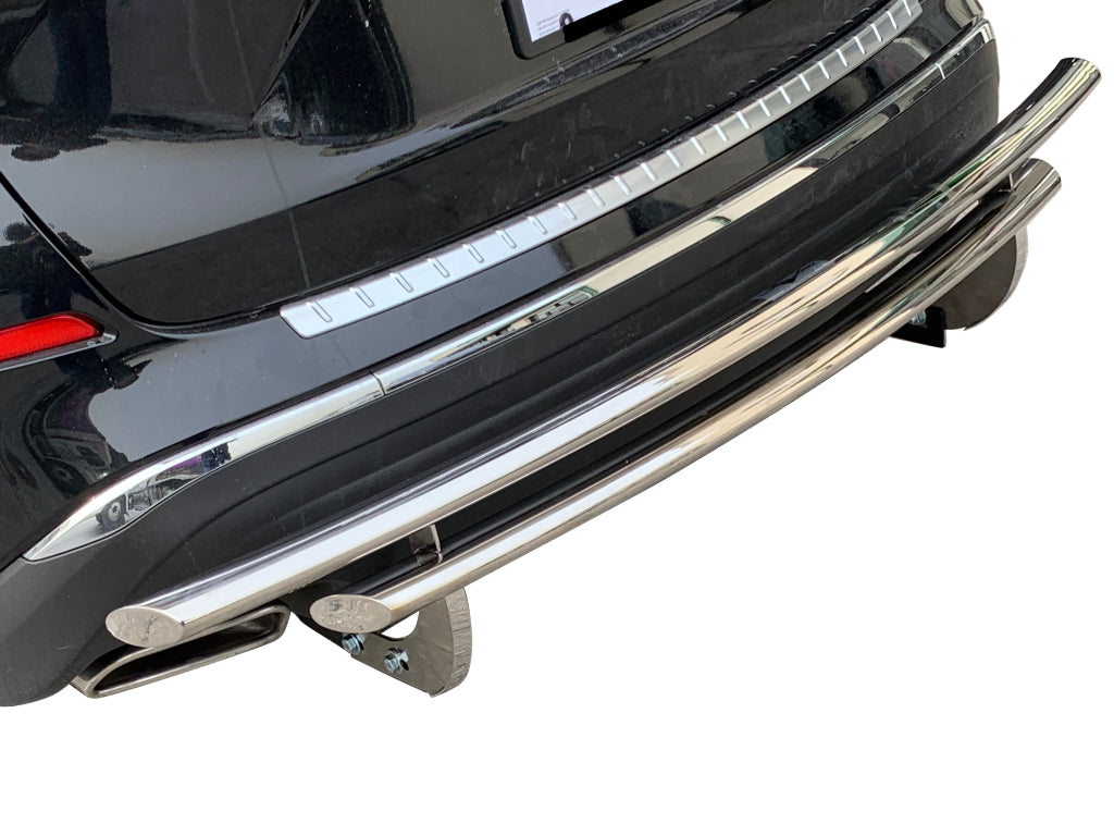 Vanguard Stainless Steel Rear Guards Rear Bumper Guards Bumper Guard for 2009-2024 nissan murano
