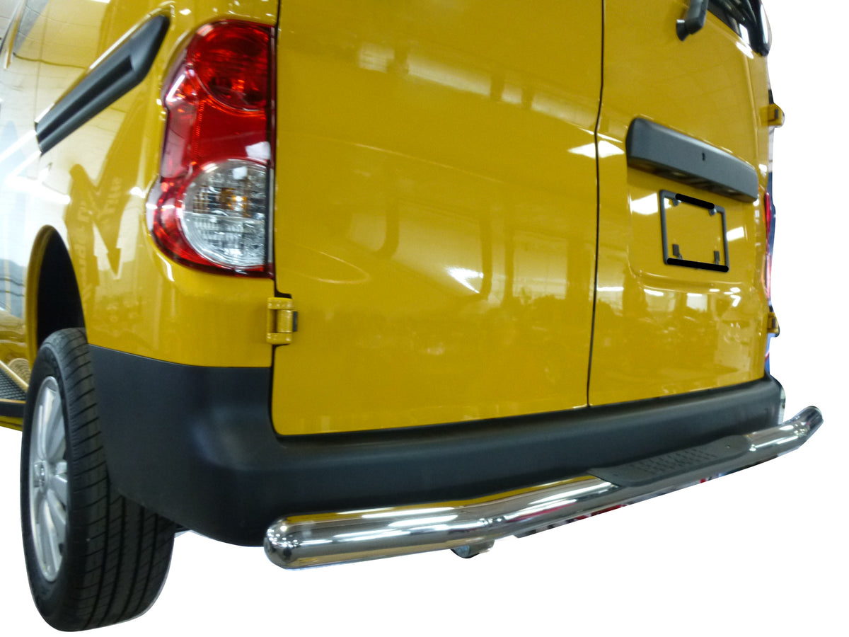 Vanguard Stainless Steel Rear Guards Rear Bumper Guards Bumper Guard for 2013-2021 nissan nv200