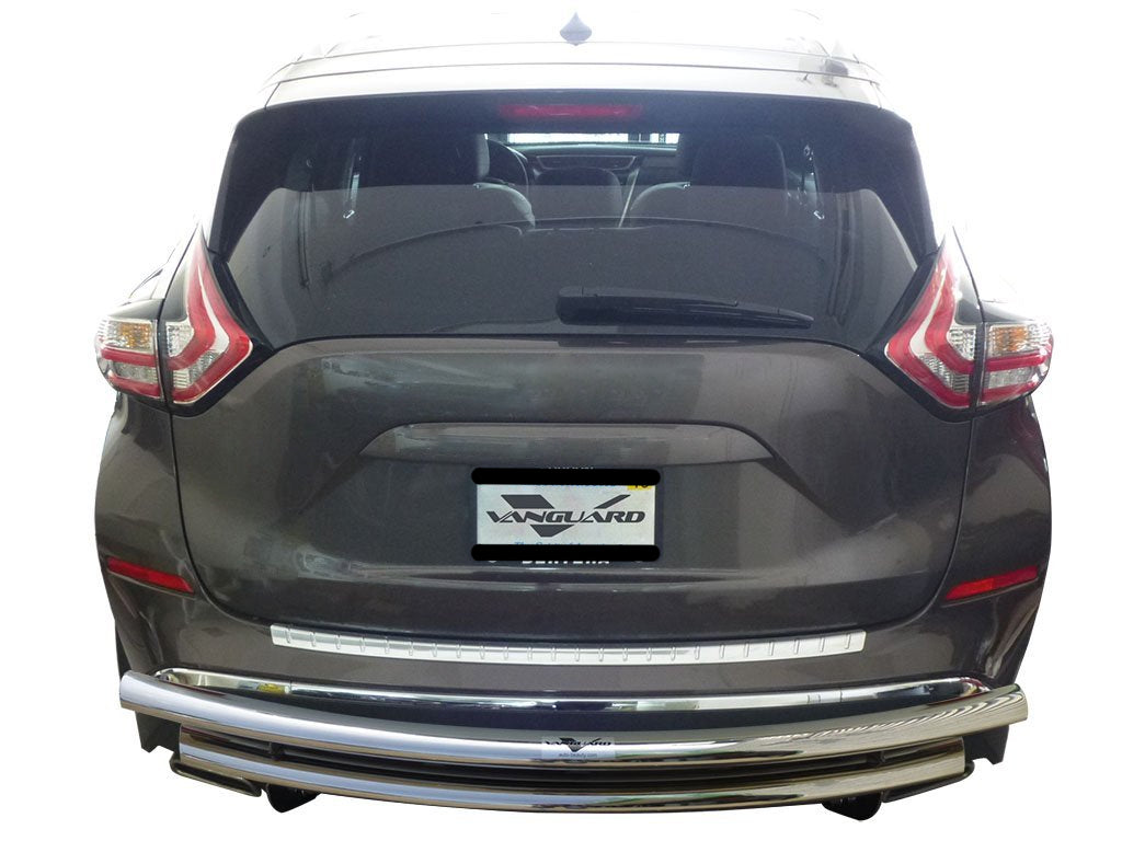 Vanguard Stainless Steel Rear Guards Rear Bumper Guards Bumper Guard for 2015-2024 nissan murano
