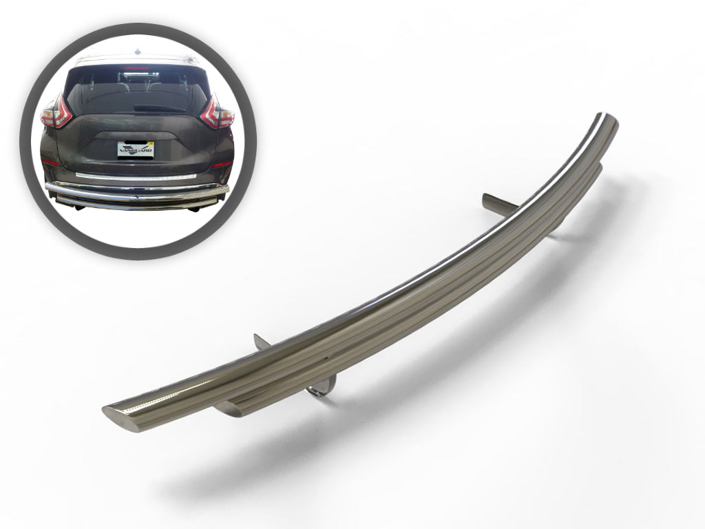 Vanguard Stainless Steel Rear Guards Rear Bumper Guards Bumper Guard for 2015-2024 nissan murano