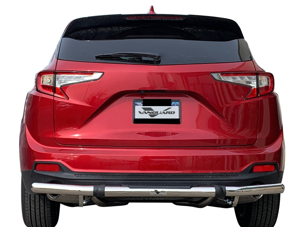 Vanguard Stainless Steel Rear Guards Rear Bumper Guards Bumper Guard for 2019-2024 acura rdx