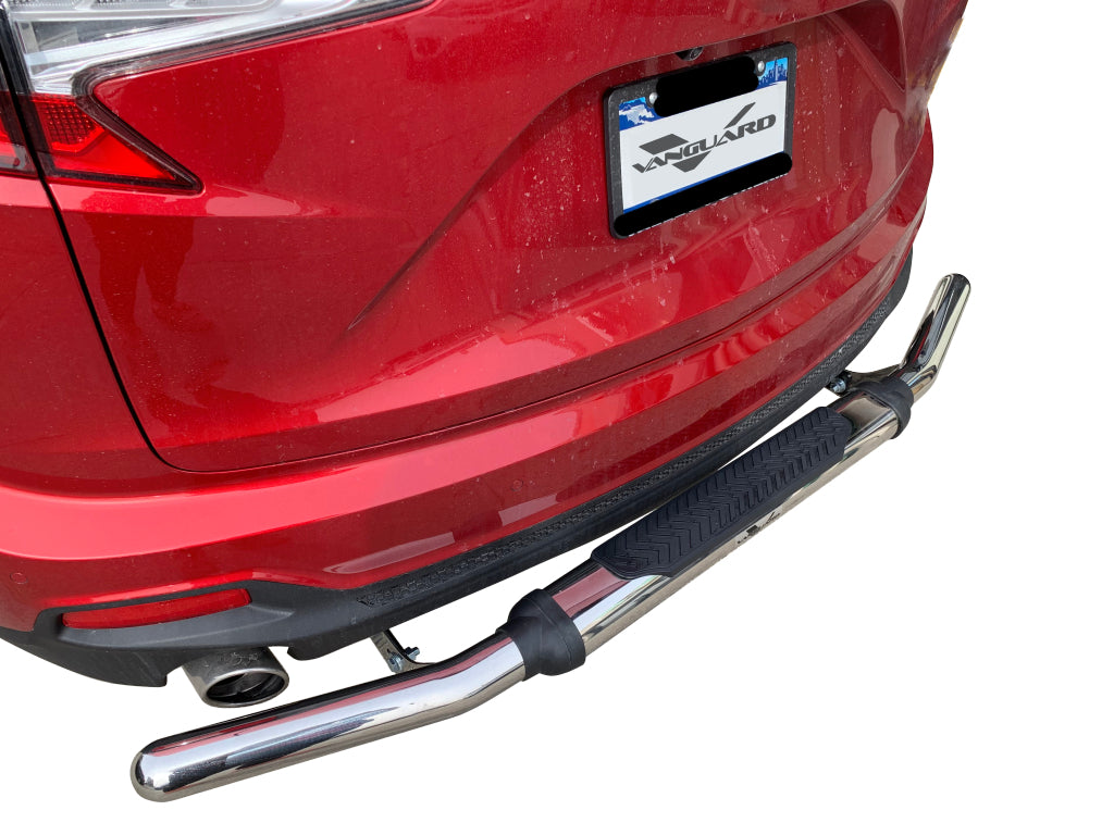 Vanguard Stainless Steel Rear Guards Rear Bumper Guards Bumper Guard for 2019-2024 acura rdx