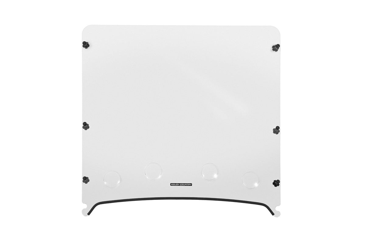 Vented Full Windshield | Scratch Resistant | Yamaha Drive2