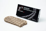 Vortex Racing 520 Z3D Rivet Master 120 Links- Black/Gold
