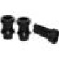 Vortex Racing Swingarm Spools 10mm- Black