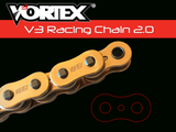 Vortex Racing V3 2.0 Chain 525RX3-118- Gold