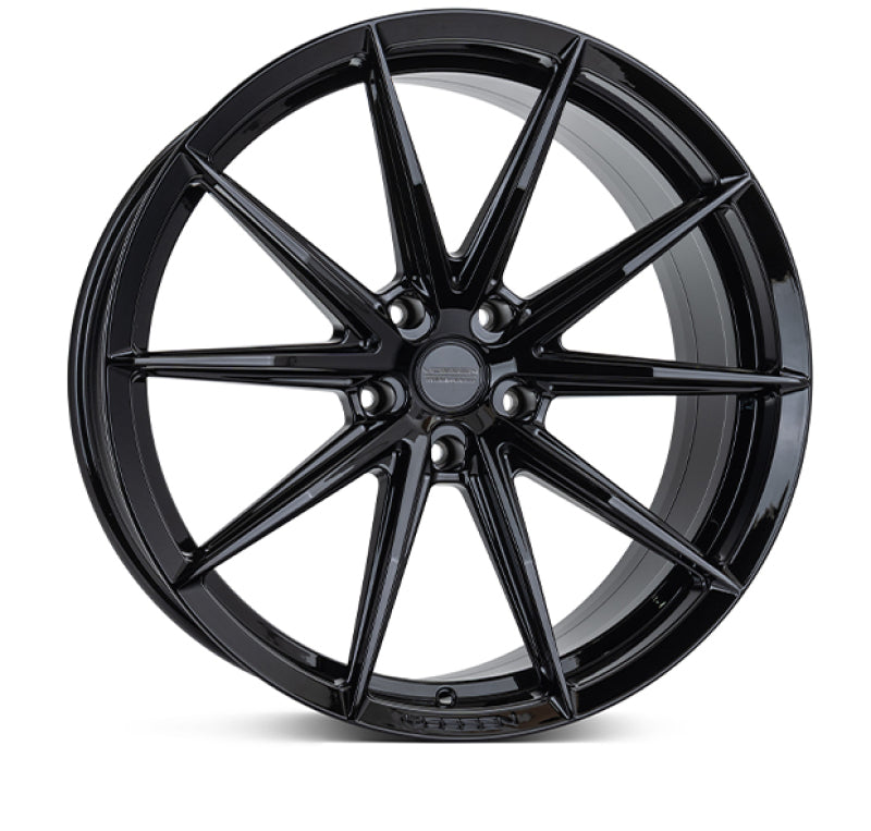 Vossen HFX-2 22x10.5 / 5x114.3 / ET32 / Deep Face / 73.1 - Gloss Black Wheel