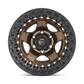 Fuel 1PC WARP 17X9 6X5.5 106.1 ZD 4.54 -15MM Wheels