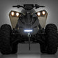 Winch Bumper | 4500-Lb Winch | Black Series LED | 6" Light | Can-Am Renegade 1000/Renegade 500