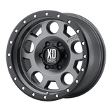 XD XD126 18X9 5X5.5 M-GRY BLK-RING -12MM Wheels