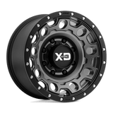 XD XD129 18X9 6X5.5 M-GRY BLK-RING +18MM Wheels