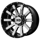 XD XD200 20X10 6X5.5 CHR BLK MILL LP -18MM Wheels