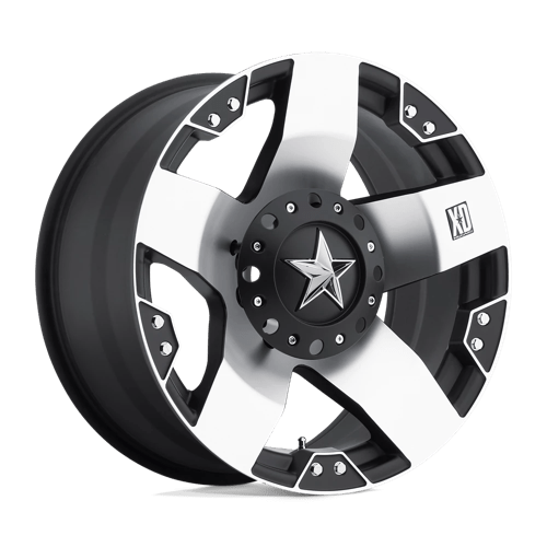 XD XD775 17X8 6X135/5.5 MACH BLK 35MM Wheels