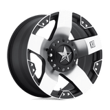 XD XD775 17X8 6X135/5.5 MACH BLK 35MM Wheels