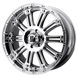 XD XD795 20X9 8X6.5 CHROME -12MM Wheels