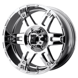XD XD797 17X8 6X135 CHROME 18MM Wheels