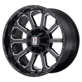 XD XD806 BOMB 18X9 5X5/135 G-BLK/MILL 0MM Wheels