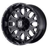 XD XD808 18X9 5X5.0 G-BLK MILL 00MM Wheels