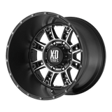 XD XD809 20X9 5X5.0 M-BLK MACH 18MM Wheels