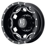 XD XD814 17X6 8X6.5 G-BLK MILL -134MM Wheels