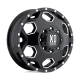 XD XD815 22X8.25 8X6.5 G-BLK MILL -265MM Wheels