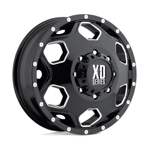 XD XD815 22X8.25 8X6.5 G-BLK MILL 127MM Wheels