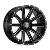 XD XD818 17X9 6X4.5 S-BLK MILLED 30MM Wheels
