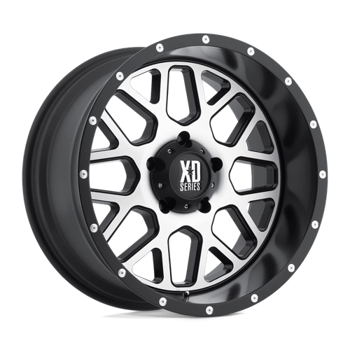 XD XD820 20X10 8X170 S-BLK MACH -24MM Wheels