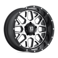 XD XD820 20X10 8X170 S-BLK MACH -24MM Wheels