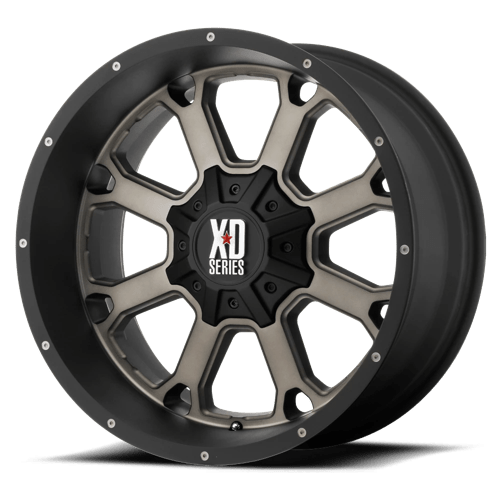 XD XD825 22X10 8X6.5 M-BLK DTCC -18MM Wheels
