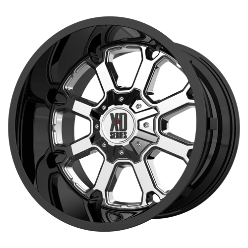 XD XD825 20X10 8X170 PVD G-BLK LIP -24MM Wheels