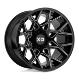 XD XD831 20X10 8X170 G-BLK MILL -24MM Wheels