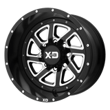 XD XD833 22X14 6X5.5 S-BLK MILL REV-RG -76MM Wheels