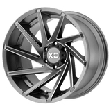 XD XD834 18X9 6X5.5 S-GRY MILL 18MM Wheels