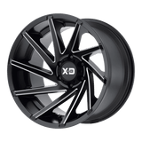 XD XD834 20X12 6X5.5 S-BLK MILL -44MM Wheels