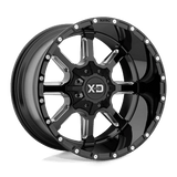 XD XD838 20X9 8X6.5 G-BLK MILL 00MM Wheels