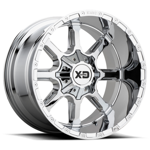 XD XD838 20X12 8X170 CHROME -44MM Wheels