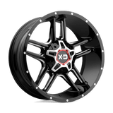 XD XD839 20X9 5X5.0/5.5 G-BLK MILL 18MM Wheels