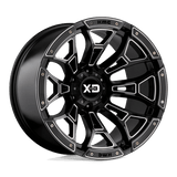 XD XD841 20X12 8X6.5 G-BLK MILL -44MM Wheels