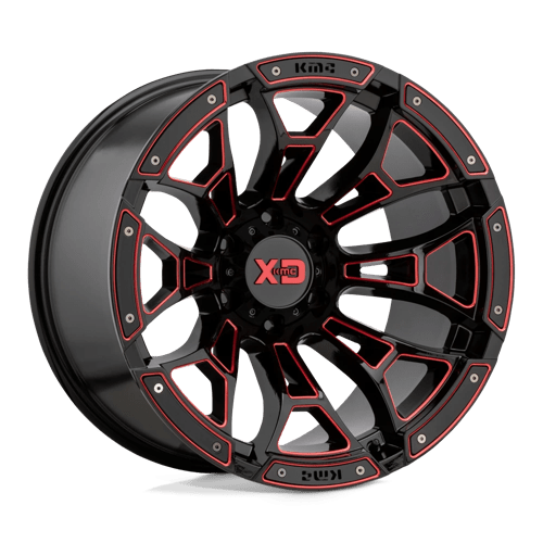XD XD841 20X10 6X135 G-BLK MILL RTCC -18MM Wheels