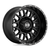 XD XD842 20X9 5X5.0/5.5 S-BLK 0MM Wheels